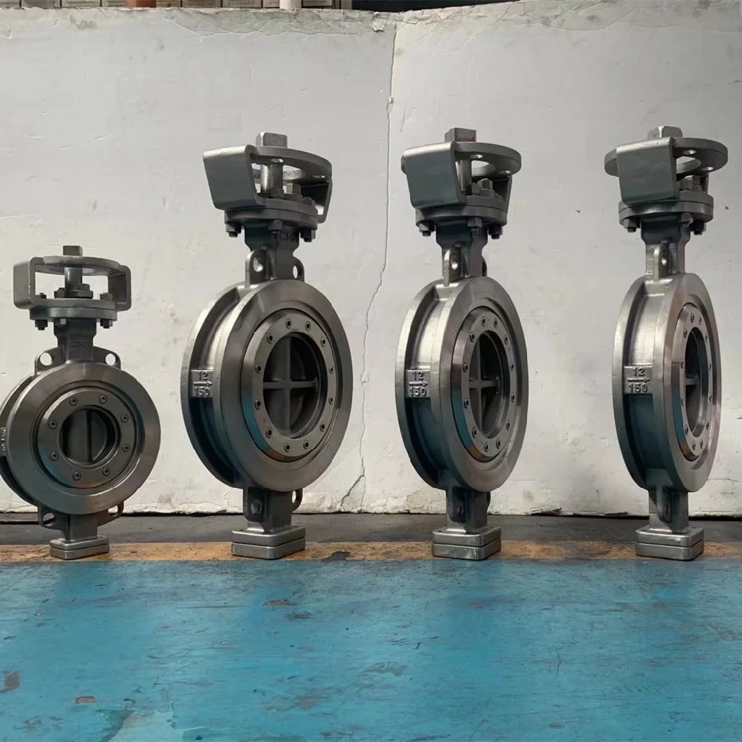 API609 Wafer Triple Offset Butterfly Valve 150lb A351 CF8m 150lb 400mm PTFE Seat Triple Offset Butterfly Valve