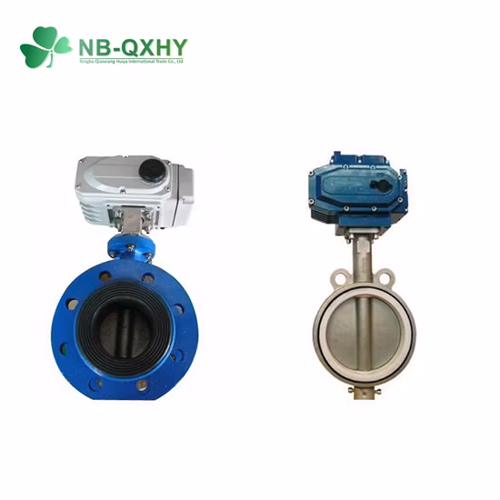 Wafer Motorized Industrial Butterfly Valve