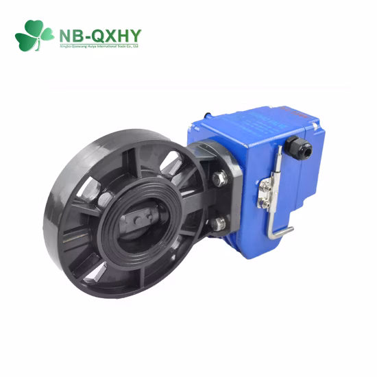 Wafer Motorized Industrial Butterfly Valve