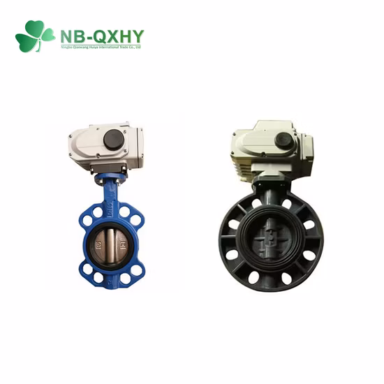 Wafer Motorized Industrial Butterfly Valve