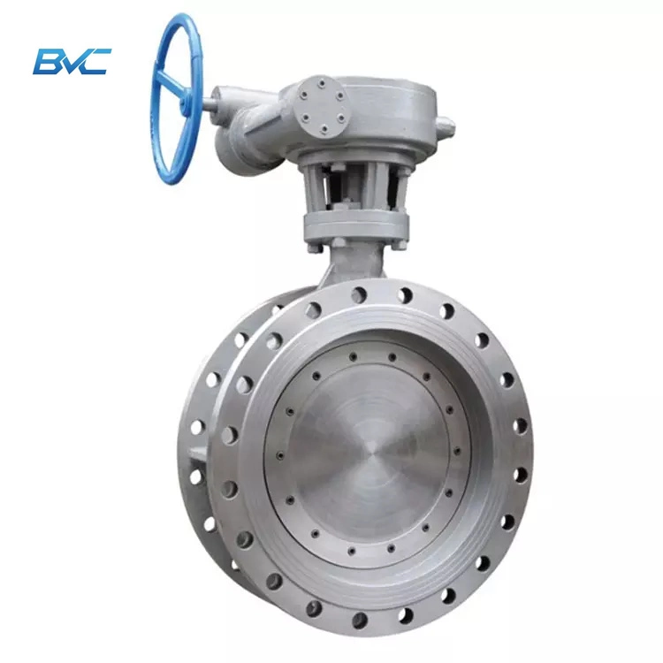 CS/Ss A216 Wcb A351 CF8m/SS316 Wafer/Full Lugged Metal Seated Triple-Offset Butterfly Valve