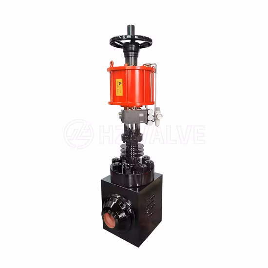 Cage Guide Multi Stage Pressure Drop Forged Pneumatic Control Valve/CE Certification Regulated Valve/Top Guide Control Valve/Handwheel Control Valve