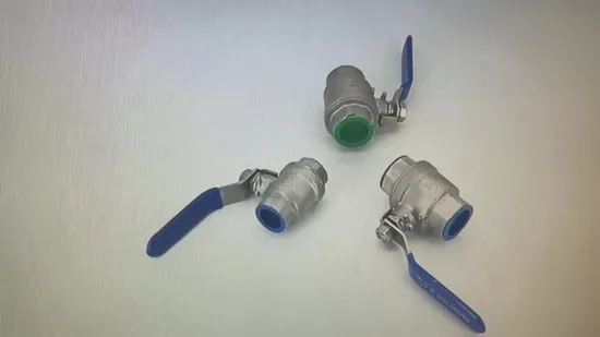 工業用/サニタリー全ねじNPT/BSPT/Bspステンレス鋼ボールバルブ/フィルターチェックバルブ/ボールバルブDN15