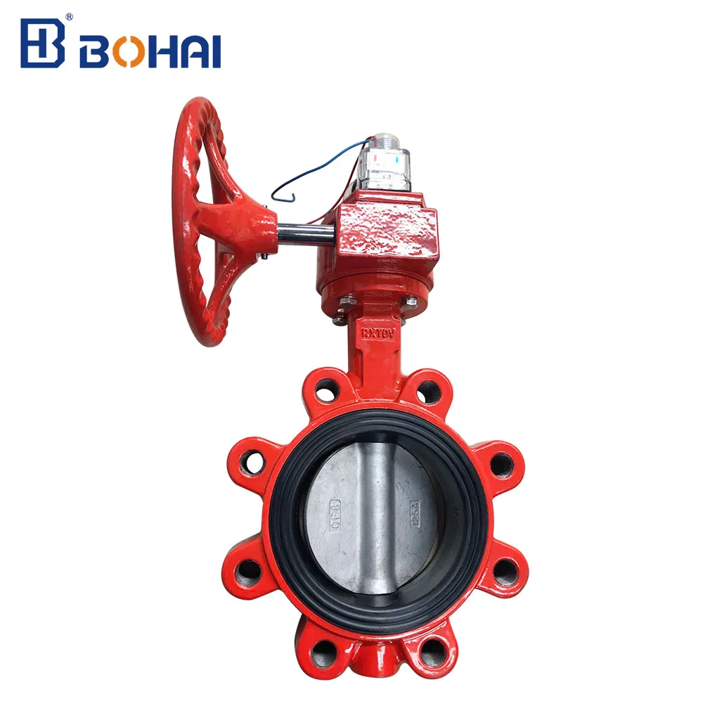 フラップ/ウェハー/フランジ/溝付きバタフライ バルブ